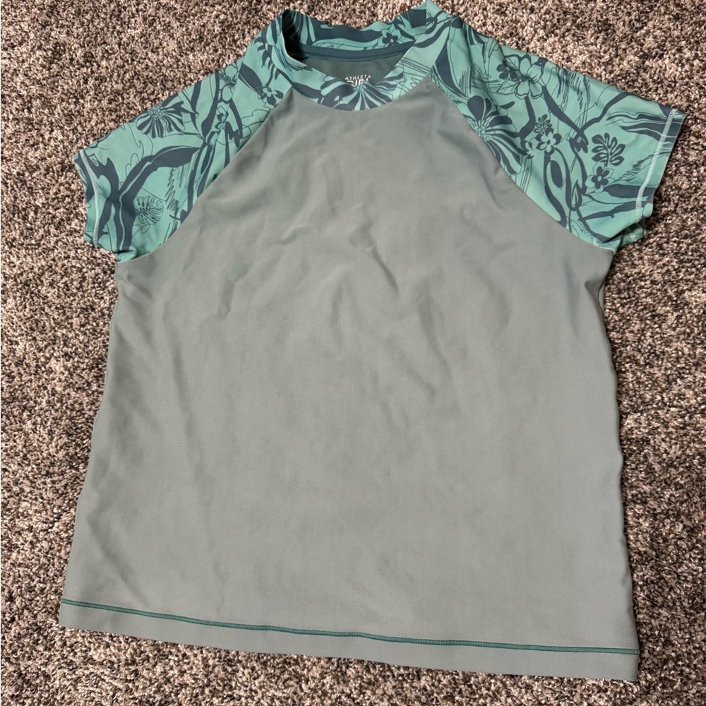 Athleta Girl - Size 12 Large - Swim Top Rash Guard
